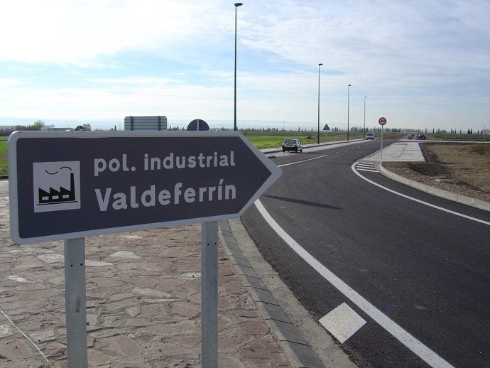 Polígono industrial de Valdeferrín en Ejea (Zaragoza)