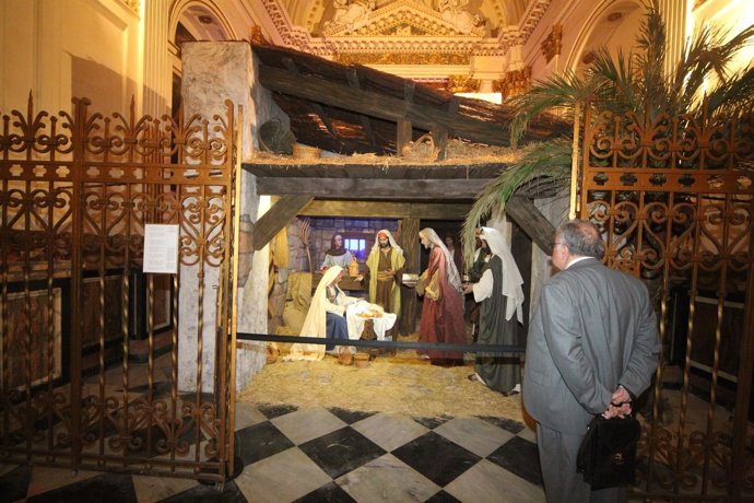 Belén Instalado En La Catedral De Valencia