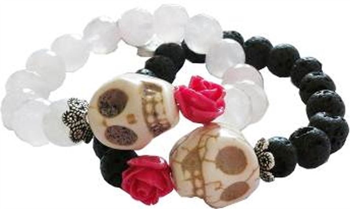 Pulseras rockeras de Lowlita&You