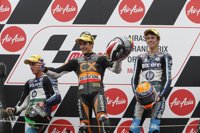 Motociclismo/GP Japón.- Marc Márquez acaricia el Mundial de Moto2 tras una exhibición española
