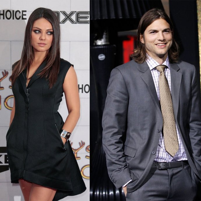 Ashton Kutcher y Mila Kunis