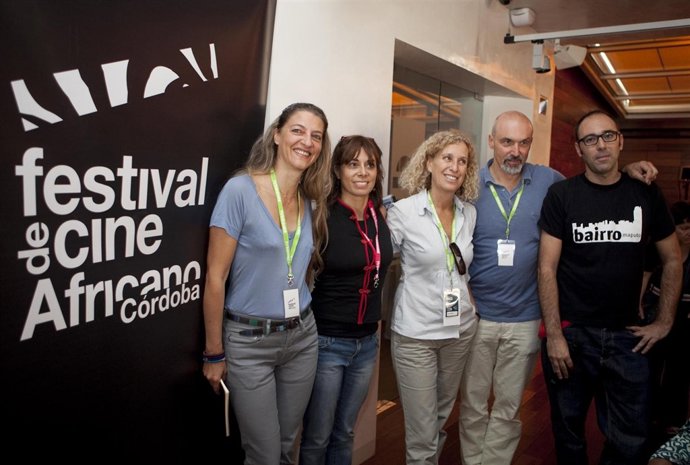 Representantes de la Fundación Lettera27 y del Festival de Cine Africano
