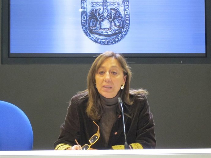 La Concejala De Educación De Oviedo, Inmaculada González.