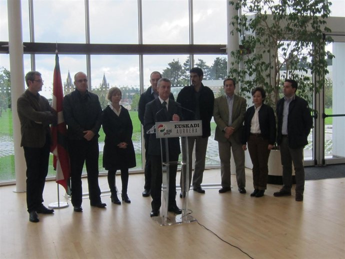 Acto electoral del PNV en Miramon.