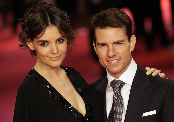 katie Holmes y su marido Tom Cruise