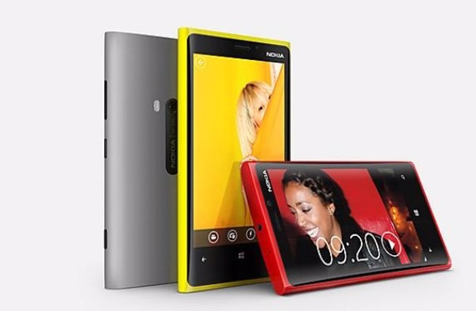 Nokia Lumia 920 en varios colores 