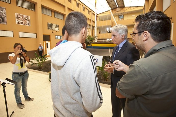 El vicepresidente y consejero de Educación, José Miguel Pérez