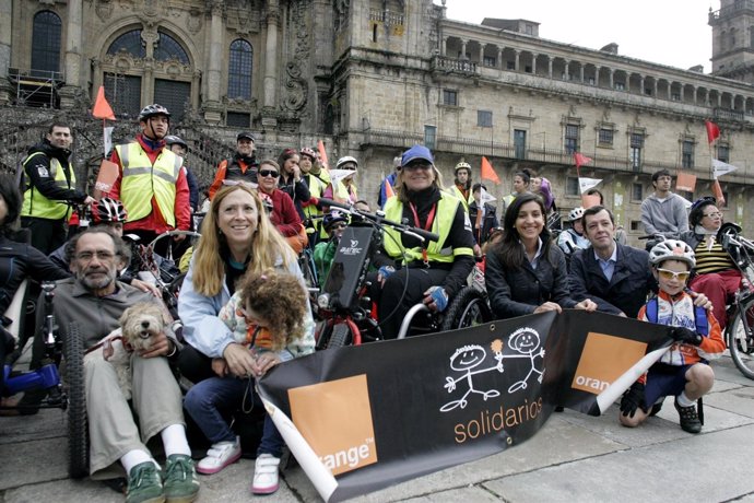 Ciclismo peregrinos con discapacidad realizaron el Camino de Santiago 