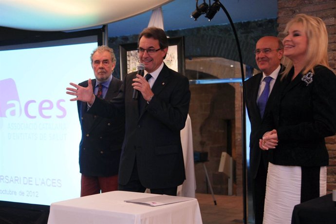 Artur Mas en el XXXV aniversario de la Ass.Catalana de Entidades de Salud
