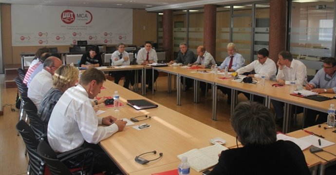 Reunión entre MCA-UGT e IG Metall NRW