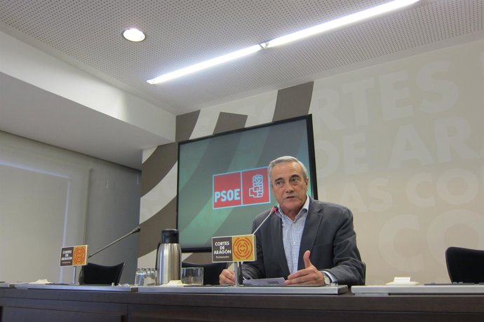 Javier Sada, en la rueda de prensa
