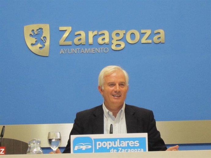El portavoz del PP, Eloy Suárez