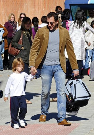 Borja Thyssen y su hijo Sacha