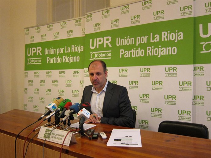 Miguel González de Legarra, presidente de UPR-riojanos