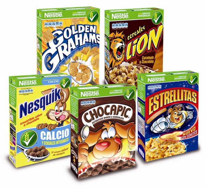 Cereales de desayuno Nestlé