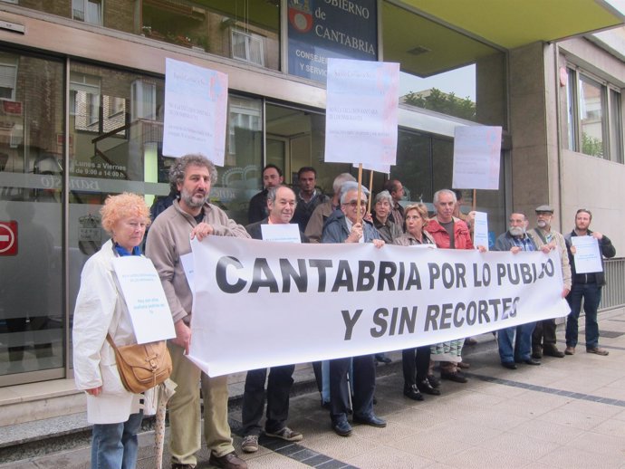 Concentración en la Consejería de Sanidad