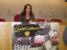 La consejera Silvia Clemente, durante la presentación de la campaña.