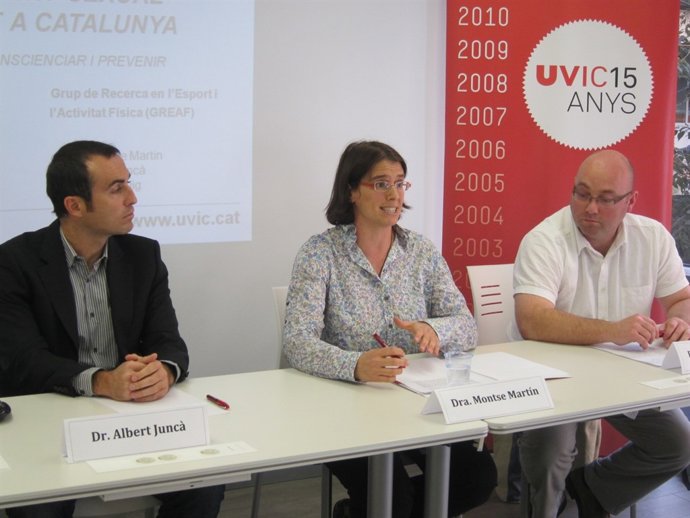 A.Juncà, M.Martín y M.Hartill