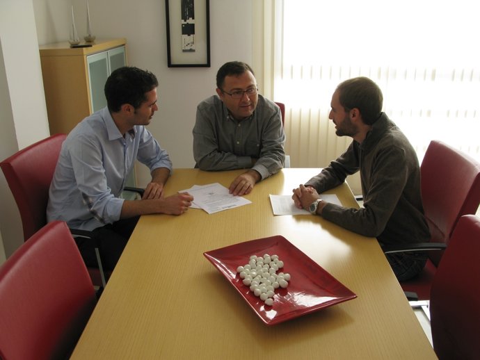 Miguel Ángel Heredia junto con JSA