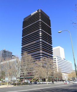 Recurso Del Edificio Del BBVA En Madrid