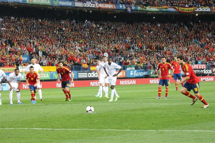 Cesc Fábregas, España-Francia