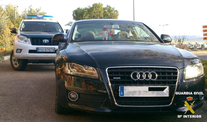 Vehículo intervenido