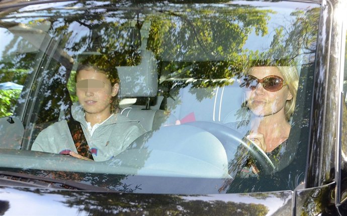 Cayetana Martínez de Irujo y su hija Cayetana