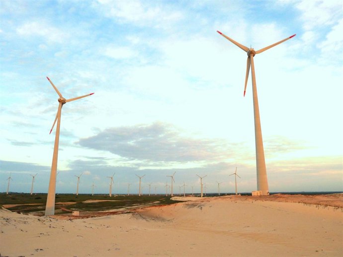 Parque Eólico De Iberdrola En Brasil