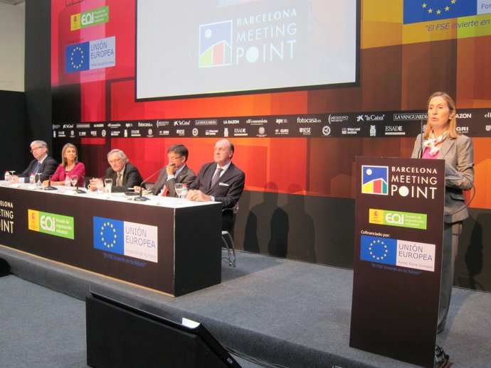 J.Cornet (CZFB), L.De Luna, X.Trias, L.Recoder, E.Lacalle (BMP) y A.Pastor