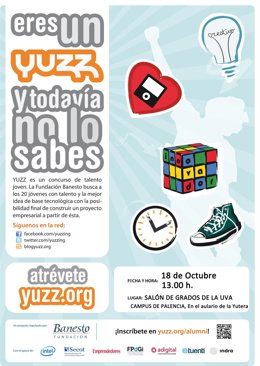 Cartel de la jornada para dar a conocer el programa YUZZ