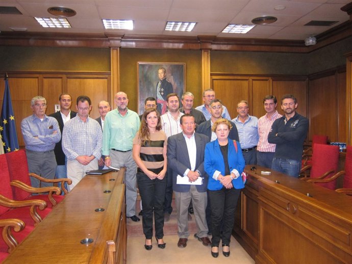 Alcaldes del PP y PA del Valle del Almanzora 