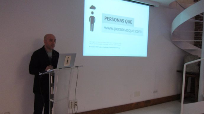 Tomás García ha sido el encargado de presentar 'Personas que'