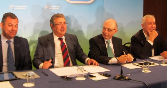 Clausura de la Interparlamentaria del PP-A, hoy en Sevilla