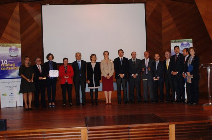 Entrega de galardones de los Premios Ciudad Sostenible