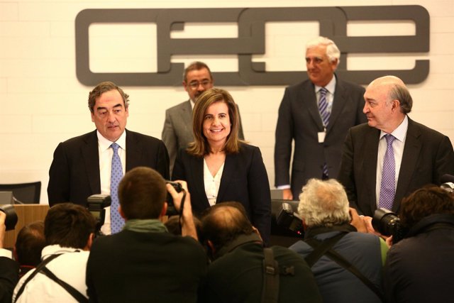 Báñez en la junta directiva de CEOE