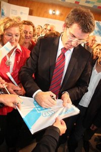 Feijóo reunió "a más de 40.000 personas" en actos de campaña y prevé superar las 52.000 antes de que acabe