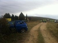 Herido muy grave un conductor de 33 años tras arrollar a un caballo en la M-127