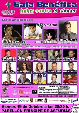 Bustamante, Diego Martín o Ruth Lorenzo pondrán voz a la lucha contra el cáncer 