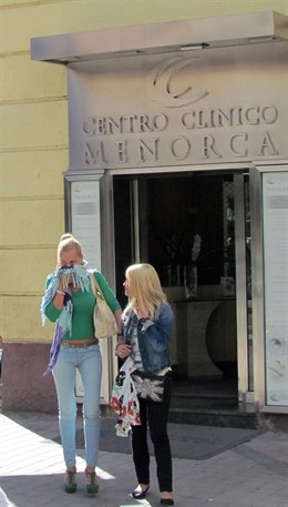 Belén Esteban con su amiga Mariví