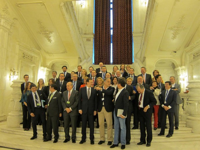 Mariano Rajoy En El Congreso Del Ppe En Bucarest