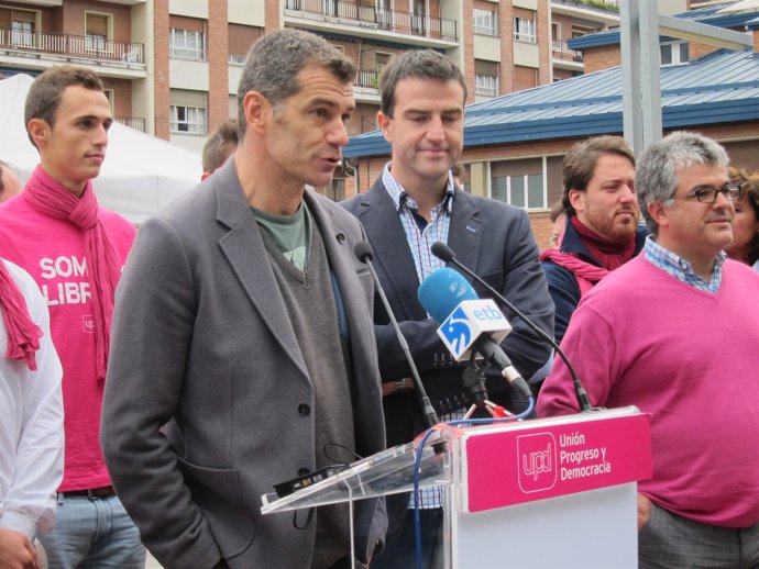 Acto electoral de UPyD en vitoria