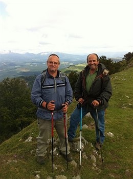 Andrés Rodríguez y Juan Valero, de Fundación + árboles