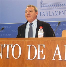 El portavoz del PSOE en el Parlamento andaluz, Francisco Álvarez de la Chica