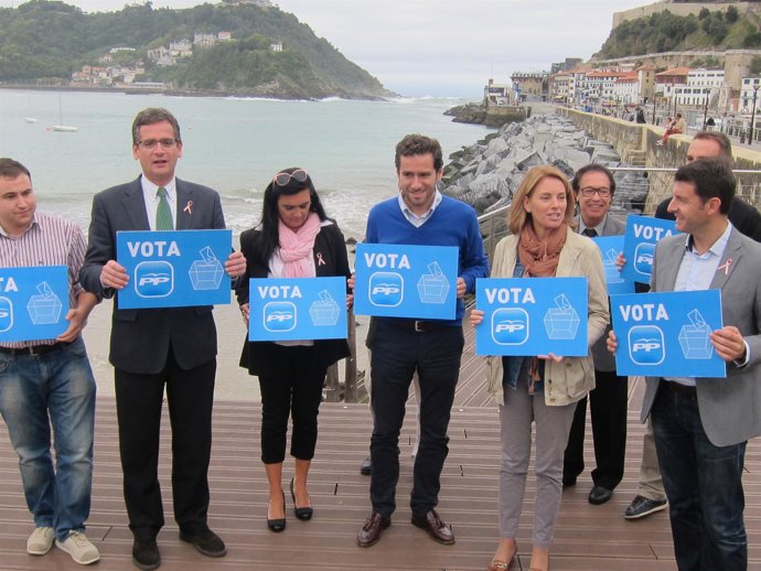 Acto del PP en San Sebastián.