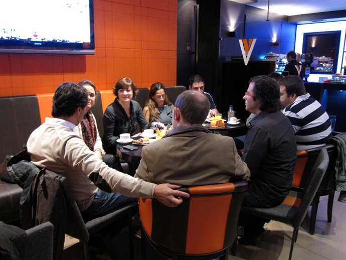 Una imagen de la reunión