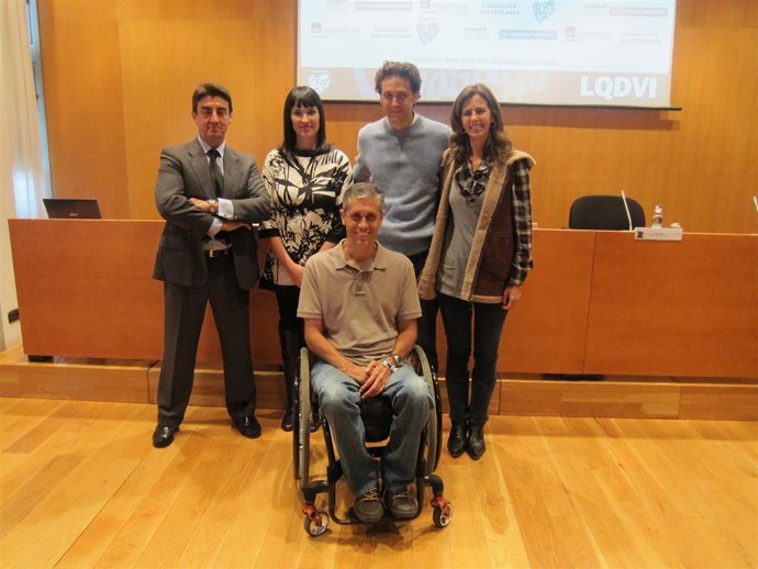 Javier Zorrilla,, Irene Villa, Ángel María Herrera, María Franco y Jorge Font
