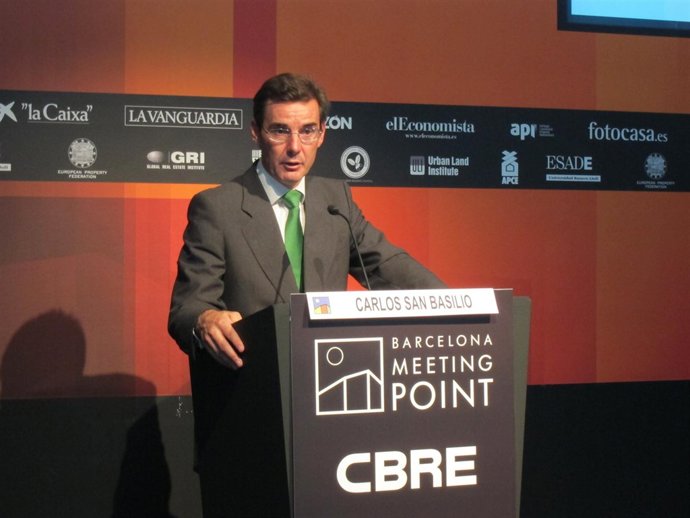 El director de Patrimonio del Estado, Carlos San Basilio