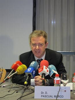El presidente de la Sociedad Española de Trombosis y Hemostasia, Pascual Marco