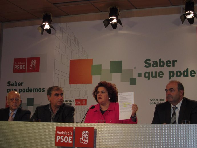 Teresa Jiménez en rueda de prensa