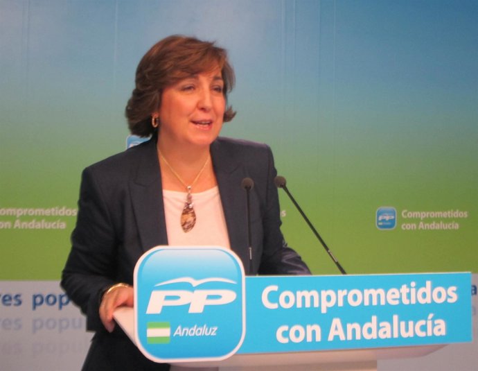 La vicesecretaria de Política Municipal del PP-A, Ana Mª Corredera